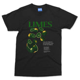 Limes T-shirt Vitamin C High Nutrition Antioxidants Health Dietitians Gift Tee